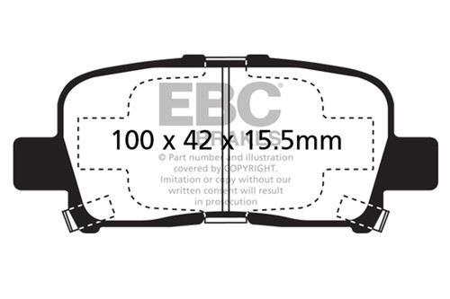 EBC S5KR1435 - S5 Brake Pad and Rotor Kit
