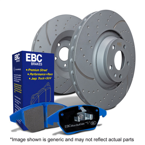 EBC S6KR1079 - S6 Brake Pad and Rotor Kit