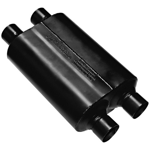 Flowmaster 9525454 - Super 40 Muffler - 2.50  Dual In / 2.50 Dual Out - Aggressive Sound