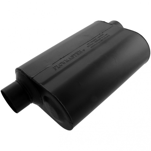 Flowmaster 953049 - Super 40 Muffler - 3.00 Offset In / 3.00 Same Side Out - Aggressive Sound