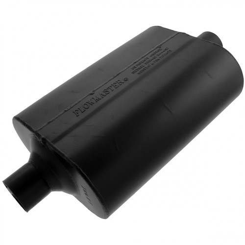 Flowmaster 952460 - 60 Delta Flow Muffler - 2.25 Center In / 2.25 Center Out - Moderate Sound