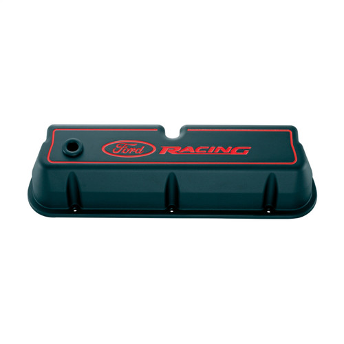 Ford Racing 302-003 - Logo Die-Cast Black Valve Covers