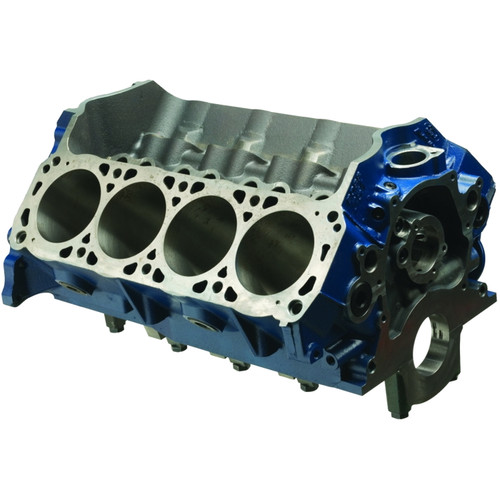 Ford Racing M-6010-BOSS351BB - Boss Engine Block; Big Bore 351 Blocks; 4.185 in. Bore Capacity Finished at 4.12 in. Rough Bore; Designed For Cyl. Heads M-6049-X306//X307/C3/D3/Z304DA;