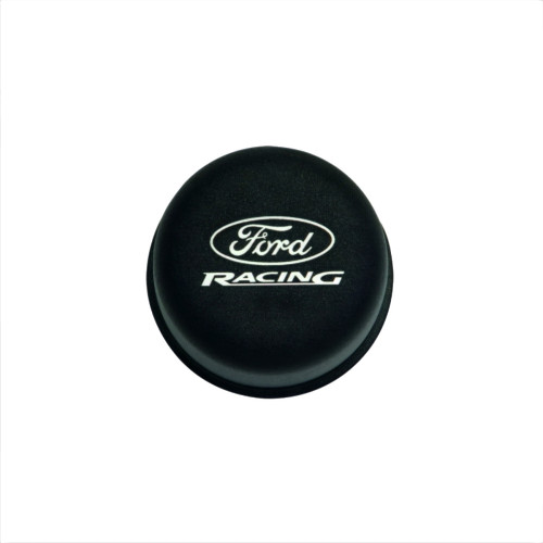 Ford Racing M-6766-FRNVBK - Black Breather Cap W/  Logo