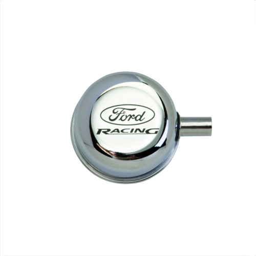 Ford Racing M-6766-FRVCH - Chrome Breather Cap W/  Logo