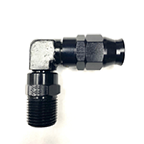 Fragola 689906-BL - 6AN 90 Degree Real Street Hose End x 1/4in NPT
