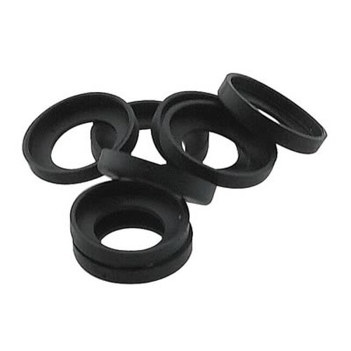 Fragola 999502 - 6 Black Cap High Temp Push-Lite 10 Pack