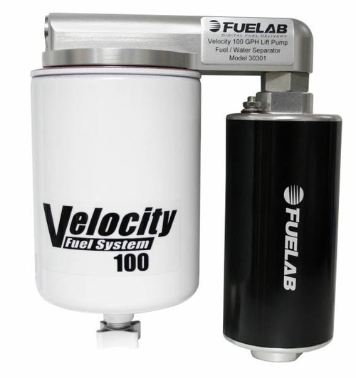 Fuelab 30302 - Velocity Series Lift Pump 100GPH 8psi Duramax