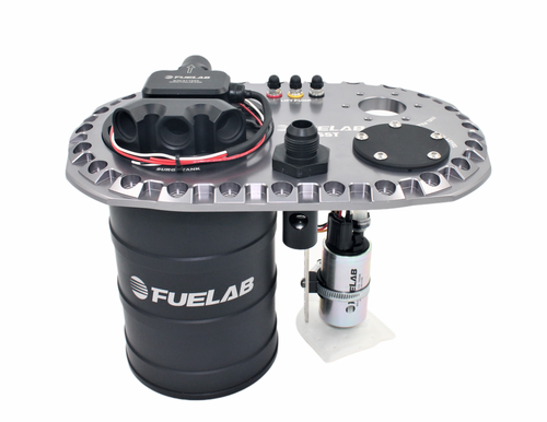 Fuelab 62713-4 - Titanium  49614 Lift Twin Screw Brushless Pump 93903 500LPH Up to 1300HP