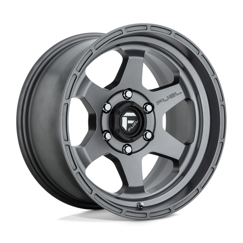 Fuel Wheels D66518908957 - Aluminum Wheels 18X9 Shok D665 6 On 135 Matte Anthracite Gray 87.1 Bore 20 Offset Fuel Off Road Wheels