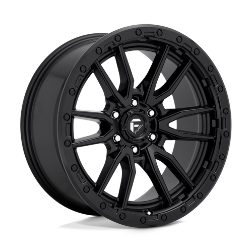 Fuel Wheels D67920908450 - Aluminum Wheels 20X9 Rebel D679 6 On 139.7 Matte Black 106.1 Bore 1 Offset Fuel Off Road Wheels