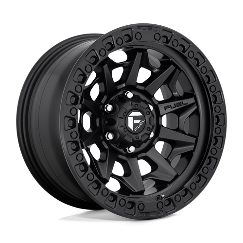 Fuel Wheels D69417908950 - Aluminum Wheels 17X9 Covert D694 6 On 135 Matte Black 87.1 Bore 1 Offset Multi Spoke Fuel Off Road Wheels