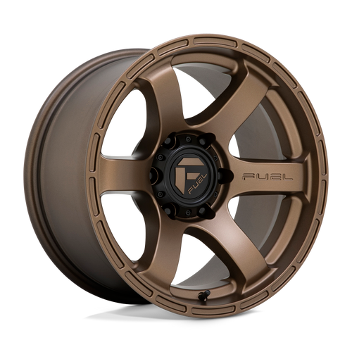 Fuel Wheels D76818908757 - Aluminum Wheels 18X9 Rush D768 6 On 114.3 Matte Bronze 66.06 Bore 20 Offset Fuel Off Road Wheels