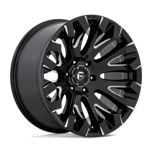 Fuel Wheels D82820008947 - Aluminum Wheels 20X10 Quake D828 6 On 135 Gloss Black Milled 87.1 Bore -18 Offset Fuel Off Road Wheels