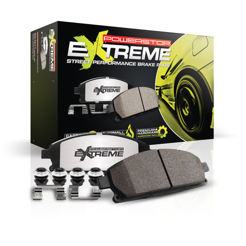 PowerStop Z26-1421 - Power Stop 2010 Buick Allure Front Z26 Extreme Street Brake Pads w/Hardware