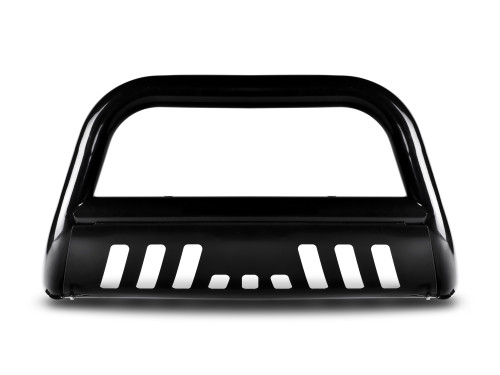 Armordillo USA 7141650 - 2011-2015 Chevy Silverado 2500/3500 Bull Bar Chrome Bull Guard - W/Skid Plate