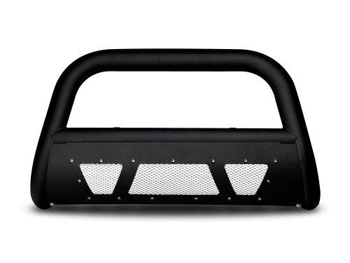 Armordillo USA 7168916 - 2009-2013 Honda Pilot MS Series Matte Black Bull Guard - W/Skid Plate