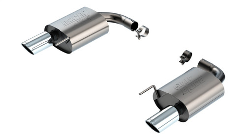 Borla 11984 - 2024 Ford Mustang GT 5.0L V8 w/o Active Exhaust ATAK Axle-Back Exhaust System