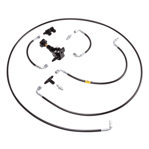 Chase Bays CB-E46-OEMC - 99-06 BMW 3-Series E46 (w/OE MC) In Bay Brake Line Relocation