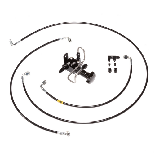 Chase Bays CB-H-9201BBE-RHD - 94-01 Acura Integra (RHD) Single Piston Brake Booster Delete Brake Line Relocation