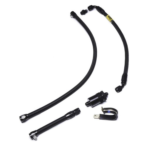 Chase Bays CB-N-KASR-FPR6-08ORB - Nissan 240SX S13/S14/S15 w/KA24DE/SR20DET (w/HKS Rail/Aftermarket FPR) 08AN Fuel Line Kit