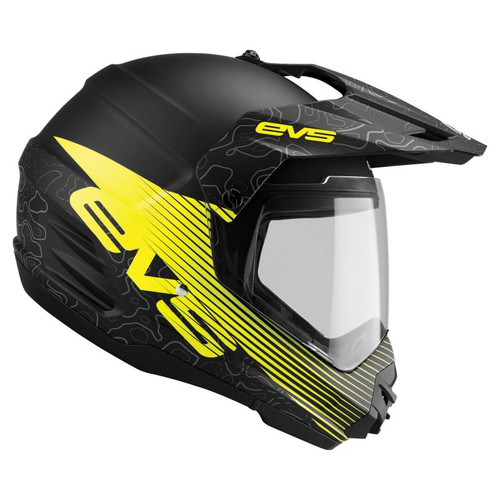 EVS DSHE18VA-BK-XXL - Dual Sport Helmet Venture Arise Matte Black - 2XL