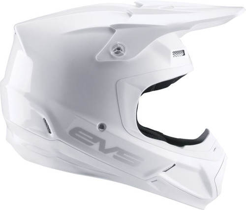 EVS HE20T5S-W-S - T5 Solid Helmet White - Small