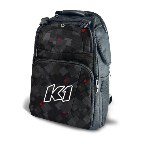 K1 Racegear 33-QUE-NR - Backpack Quest Lifestyle Black  Red  Grey