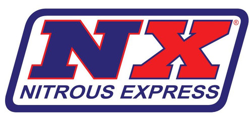 Nitrous Express 15597X - Extreme Nitrous Purge Valve (6AN Manifold Push Button & Poly Line)