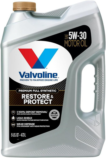 Valvoline 904538 - 0w20 Motor Oil Restore & Protect 5 Quart Bottle