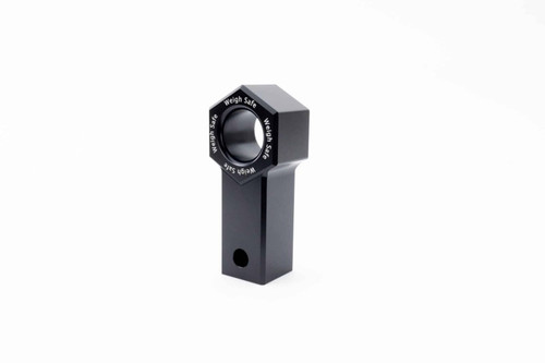 Weigh Safe WS-SS-CER-BLA - Towing Recovery - Cerakote Aluminum Soft Shackle Hitch Ring - Black