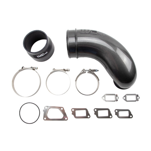 Wehrli WCF100417-GF - 11-16 Chevrolet 6.6L LML Duramax 5in Intake Horn - Grape Frost