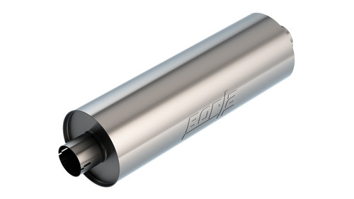 Borla 401662 - Specialty Muffler 3in Center In/Out 7.75in Dia. 24in Body 29in OAL Touring Notched