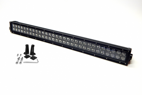 Southern Truck 75030 - 30.0 Inch LED Light Bar Black Series Double Row Straight Combo Flood/Beam 180W DT Harness 16,200 Lumens  Lifts