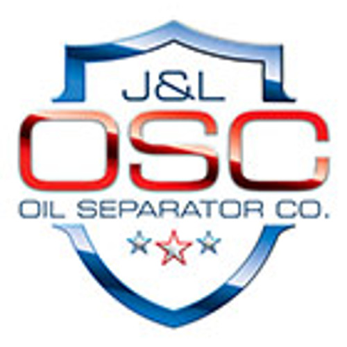 J&L 3120P-C - 19-24 Nissan Altima 2.5L Oil Separator 3.0 Passenger Side - Clear Anodized