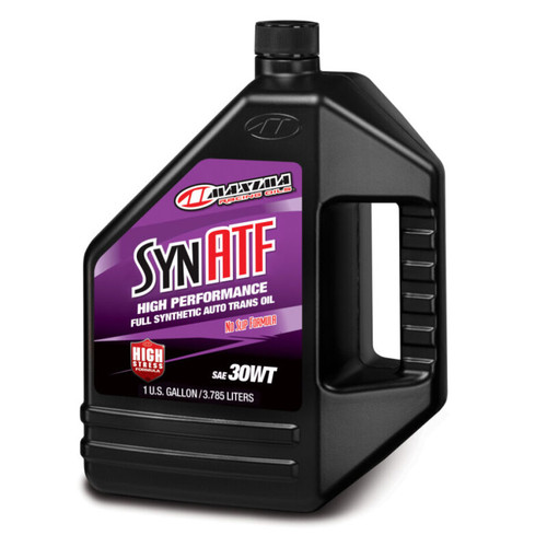 Maxima 49-029128 - Performance Auto Synthetic Racing ATF 30WT Full Synthetic Auto Trans Oil- 128oz