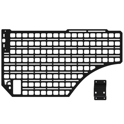 BuiltRight Industries 102071 - 09-19 RAM 1500/2500 Any Bed Bedside Rack System - Driver/Passenger Rear Panel