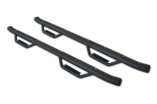 Go Rhino D44046T -   - DOMINATOR D4 Dual-Step(TM) Cab-Length SideSteps (Diesel Trucks Only)