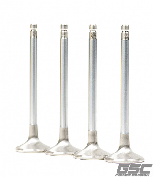 GSC Power Division 2069-01 - GSC P-D Toyota 2JZ 30.0mm Head (+1mm) 6.6mm Stem Chrome Alloy Polished Exhaust Valve - Single