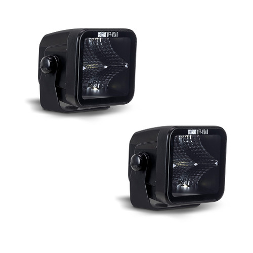 Mishimoto BNLT-LP33-2F - Borne Off-Road Light Pod Pair, 3x3, Flood