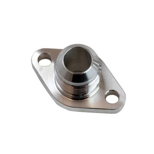 Moroso 23721 - Mitsubishi Evo 4-9 -10AN Aluminum Turbo Oil Return Line Fitting
