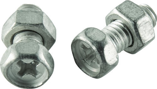 BikeMaster 151928 - 5x11mm Bolt w/ Hex Nut