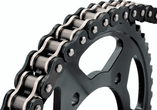 BikeMaster 197388 - 530x150 BMXR X-Ring Chain - Black/Chrome
