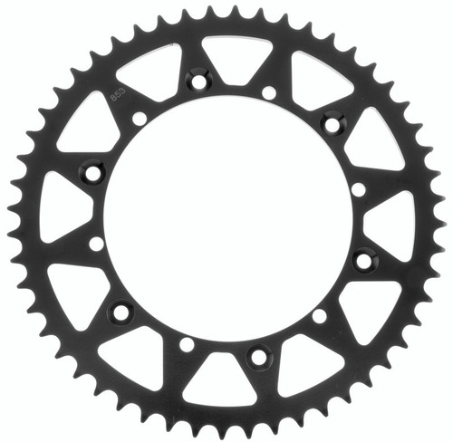 BikeMaster 965198 - Yamaha Rear Steel Sprocket 520 46T - Black