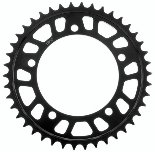 BikeMaster 965409 - Suzuki Rear Steel Sprocket 530 46T - Black