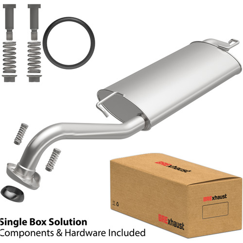 BRExhaust 106-0626 - 2003-2013 Toyota Corolla 1.8L Direct-Fit Replacement Exhaust System