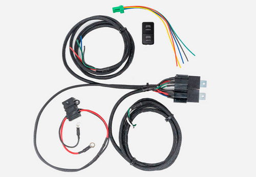 Cali Raised LED CR2446 - Cali Raised Wiring Harness For Dual Function Light Bar - Short Switch