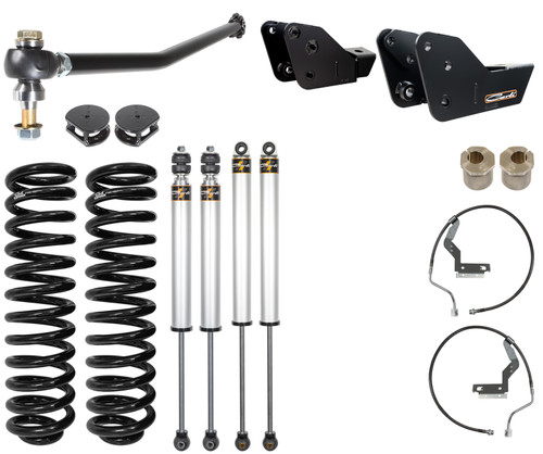 Carli Suspension CS-FLVL-COM-CS-23-GAS - Carli Commuter Leveling Suspension - 3.0in Lift - 2023+ Ford F250/F350 Gas