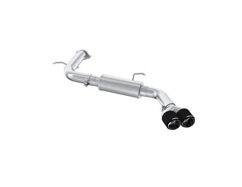 MBRP S47123CF - 2021-Up Hyundai Elantra N-Line 1.6L Armor Pro 3 Inch Axle-Back Single Rear Exit with Dual Outlet Carbon Fiber Tip