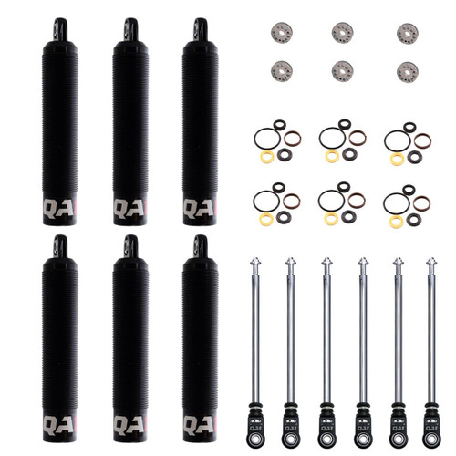 QA1 6Q8R-DRY-6PK - 22.25 Eye-B/Eye-B V-None Dry Shock Large Aluminum Coilover 14.38 - 6 Pack
